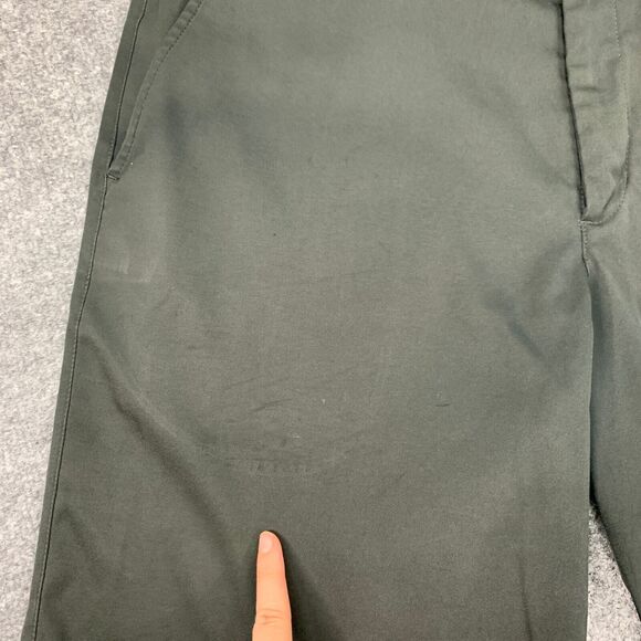 Nike Golf Shorts Mens 32 Black Tech Flat Front Golfing Dri Fit Tour Performance - Picture 3 of 15